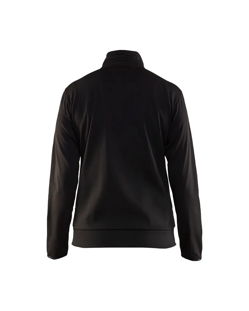 339425269956_Dames_Service_Sweat_Jacket_Zwart_Rood_Rugzijde.webp