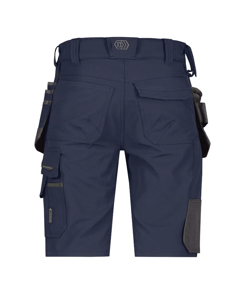 dassy-aurax-shorts-with-holster-pockets-and-stretch-midnight-blue-anthracite-grey-back.webp