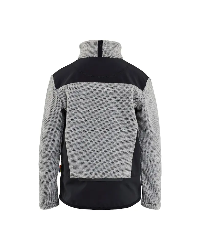520725369099_KIDS_Gebreide_Vest_Grijs_Melee_Zwart_Rugzijde.webp