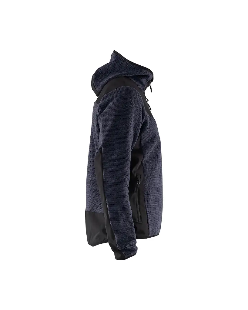 594025368699_Gebreide_Jack_met_Softshell_Marine_Zwart_Rechterzijde.webp