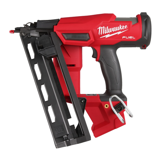 M18 FN16GA-0X M18 Fuel 16GA afwerkingstacker. Nageltype (mm): 32 - 64. Hoek: 20°. in HD Box