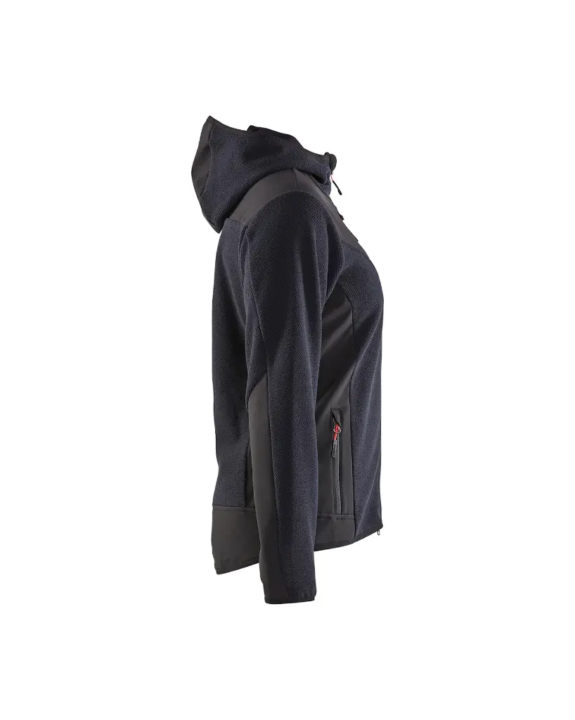 594125368699_Dames_Gebreide_Fleece_Marine_Zwart_Rechterzijde.webp