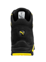 Amsterdam Mid werkschoen zwart-geel S3 - Achterzijde
