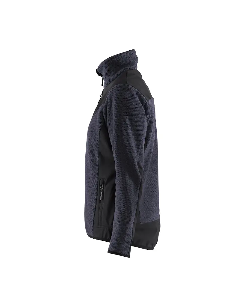 594325368699_Dames_Softshell_Trui_Marine_Zwart_Linkerzijde.webp