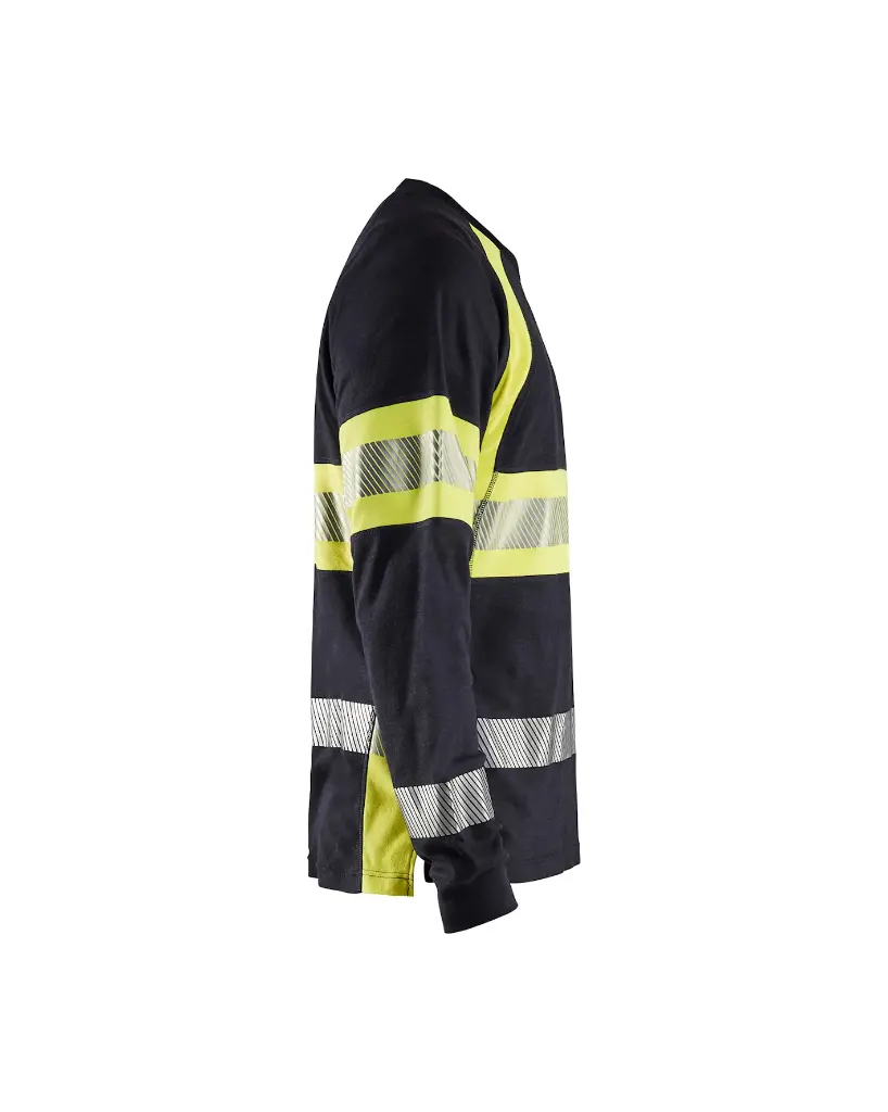 348417618933_Muntinorm_T-Shirt_LS_Marine_Geel_Rechterzijde.webp