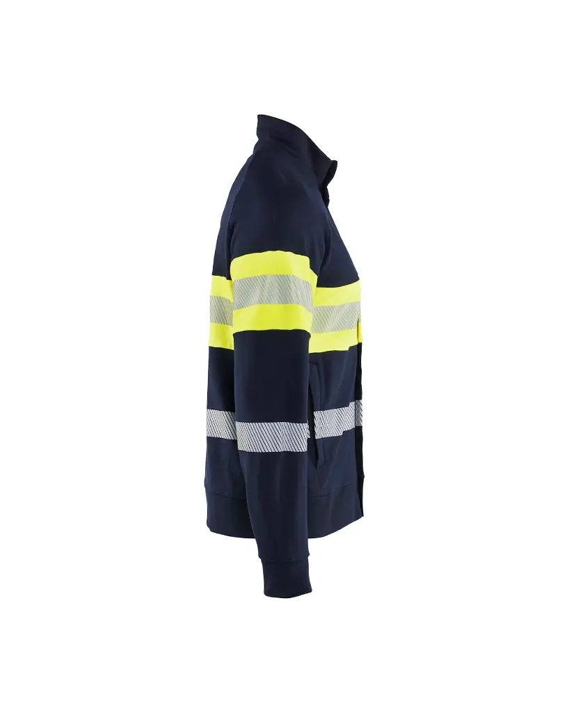 346217628933_Multinorm_Sweat_Jacket_Marine_Geel_Linkerzijde.webp