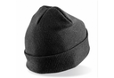 RC927X Recycled Double knit Pinters Beanie Zwart - Rugzijde
