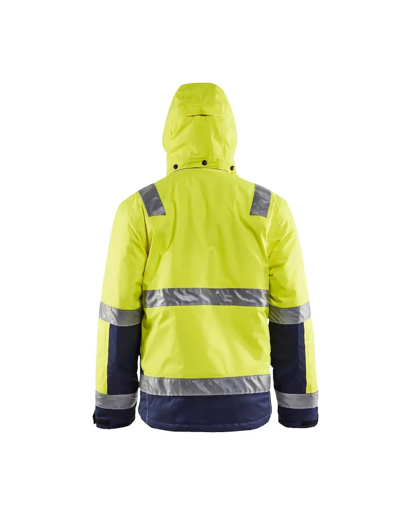 487019873389_Stretch_Hivis_Winterjas_Geel_Marine_Rugzijde.webp