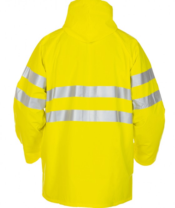 Valencia Regenjas Hydrosoft Fluor. geel Rugzijde