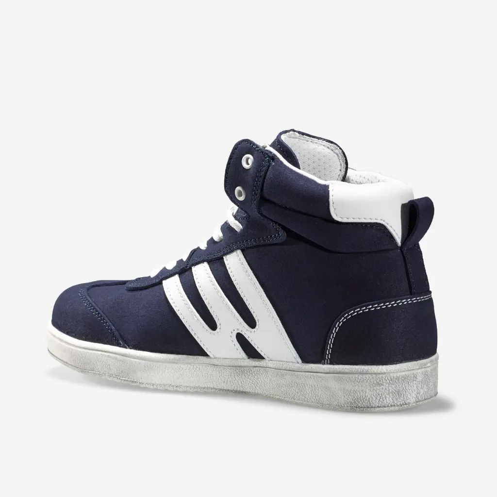 ToWorkFor Ollie Navy S3 Sneaker achterzijde.webp