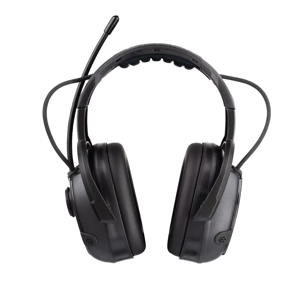 Zekler 412RD - Oorkappen met radio en spraak - Voorzijde.webp