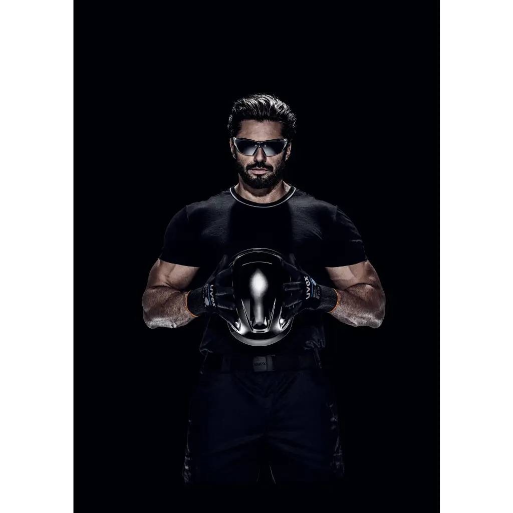 Uvex B-S-WR 9772-930 Zwarte helm met draaiknop - Presentatie.webp