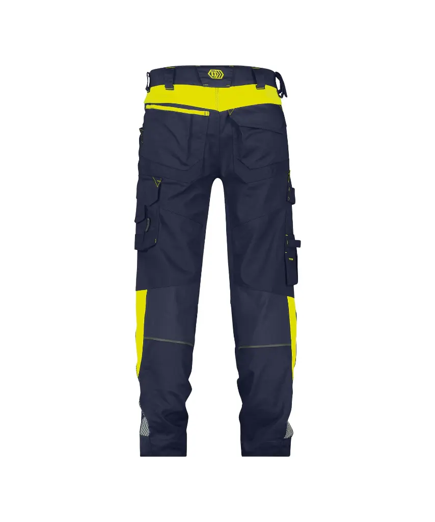 dassy-canton-work-trousers-with-stretch-and-knee-pockets-midnight-blue-fluo-yellow-back.webp