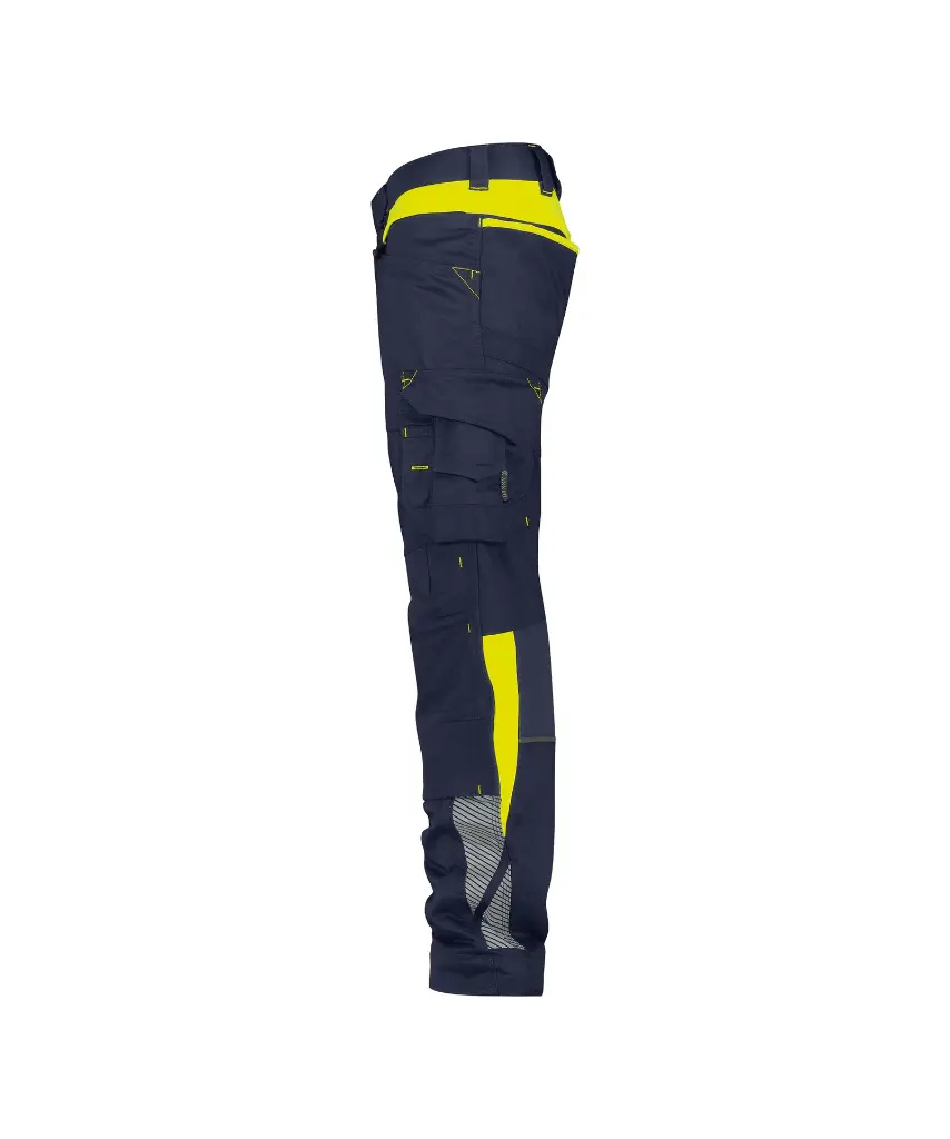 dassy-canton-work-trousers-with-stretch-and-knee-pockets-midnight-blue-fluo-yellow-side.webp