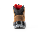 81152-00 Labrador S3 hoge werkschoen Bruin - Achterkant