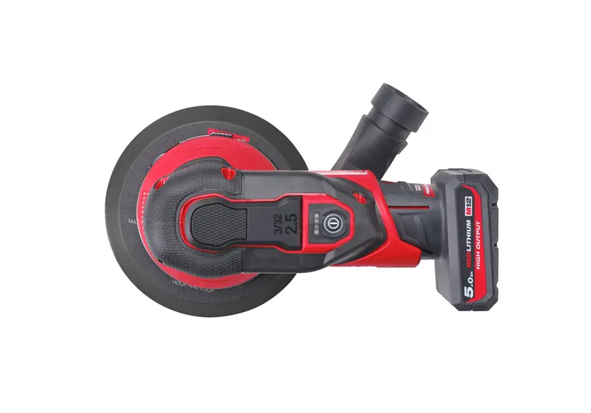 4933493648 - M12 FROS2.5-502X M12 Fuel 150mm excentrische schuurmachine kit met batterij - bovenzijde.webp