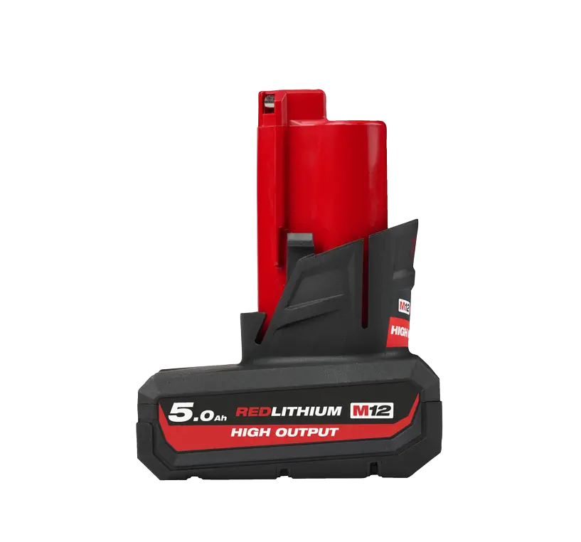 4932480165 - M12 HB5 M12 5.0Ah Batterij - Zijkant.webp