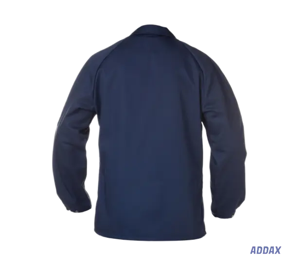 Werkvest Halle Katoen Navy Rugzijde.webp