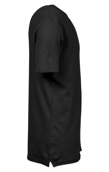 Tee Jays 520 Interlock Tee Zwart - Zijkant.webp