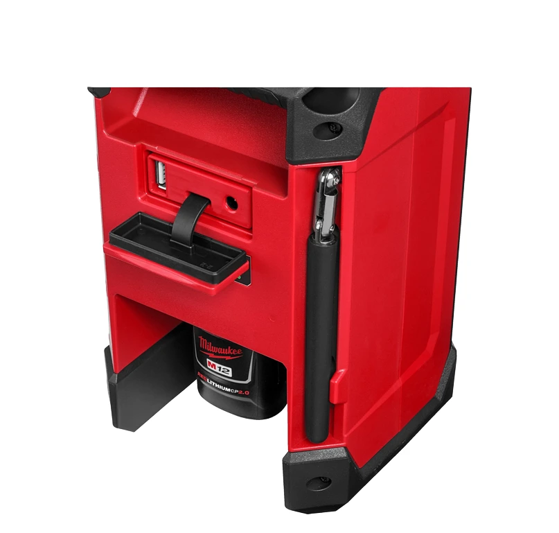 Milwaukee 4933472114 - M12 RC DAB Radio - Achterzijde - Onderaan.webp