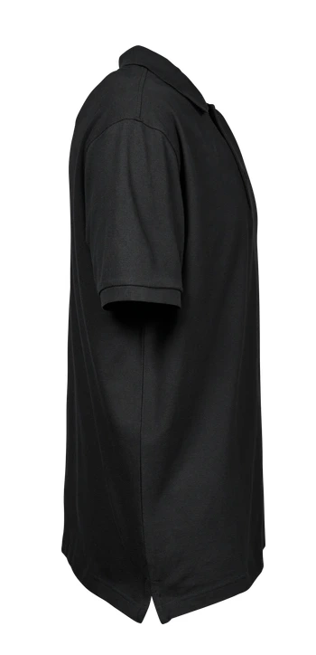 Tee Jays 1405 Luxury Stretch Polo Zwart - Zijkant.webp