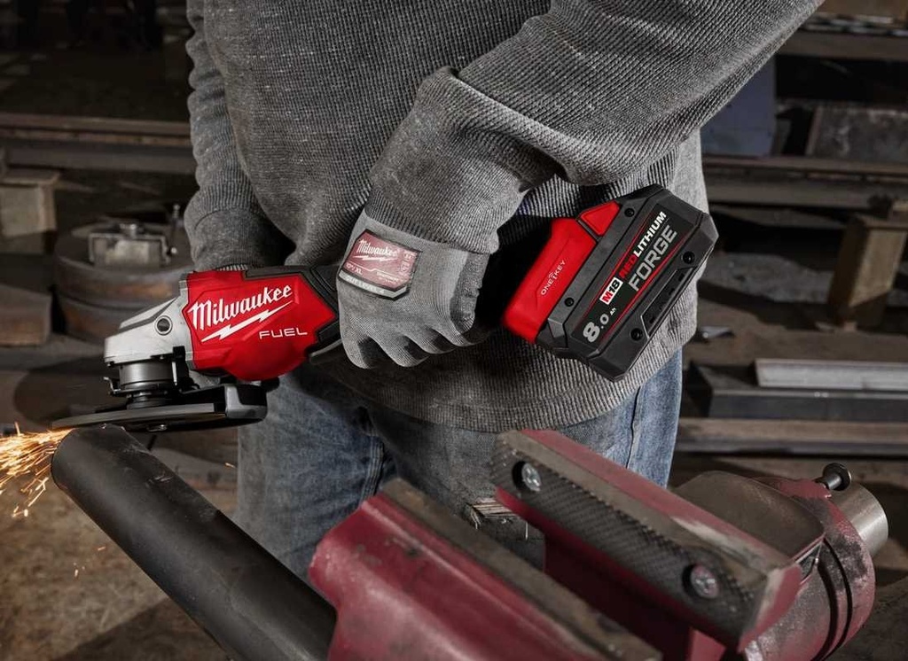 Acumulator Milwaukee M18 FB8 8Ah, 18V, Tehnologie REDLITHIUM FORGE, Compatibilitate Sistem M18, 4932492131