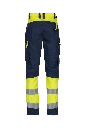 Sioen 103u Multinorm broek Navy-Geel - Achterzijde.webp