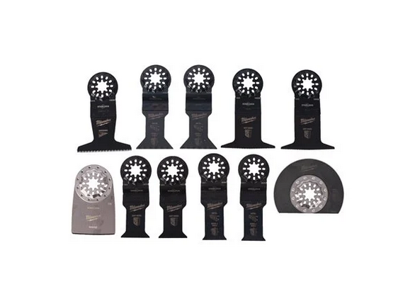 48906090 Multitool algemene bladenset (11st) - Inhoud