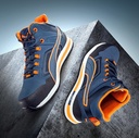 Crosstwist Mid werkschoenen Blauw-Oranje - Presentatie