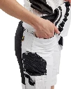 7171 1000 1099 - Dames Schildershort Wit-Zwart - Detail Meterzak.webp