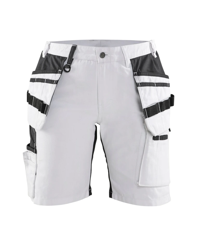 7171 1000 1099 - Dames Schildershort Wit-Zwart - Voorzijde.webp