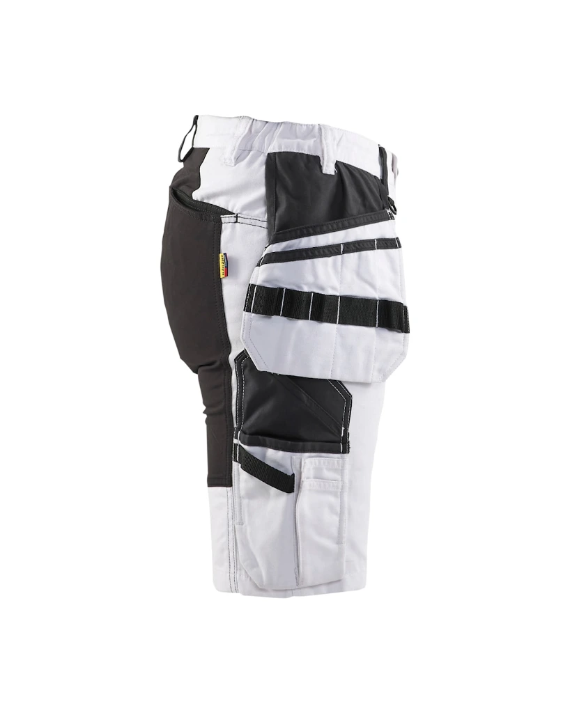 7171 1000 1099 - Dames Schildershort Wit-Zwart - Rechterzijde.webp