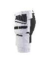7171 1000 1099 - Dames Schildershort Wit-Zwart - Linkerzijde.webp
