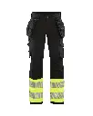 719316429933_Dames_hivis_Werkbroek_Zwart_Geel_Voorzijde.webp