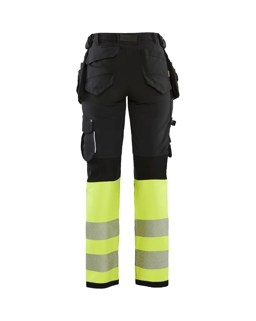 719316429933_Dames_hivis_Werkbroek_Zwart_Geel_Rugzijde.webp