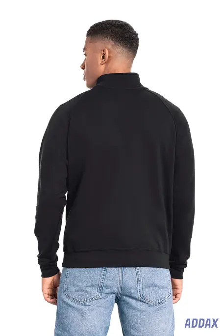 FoL_62288_36_Iconic_Premium_Zip_Neck_Zwart_Rugzijde_Presentatie.webp