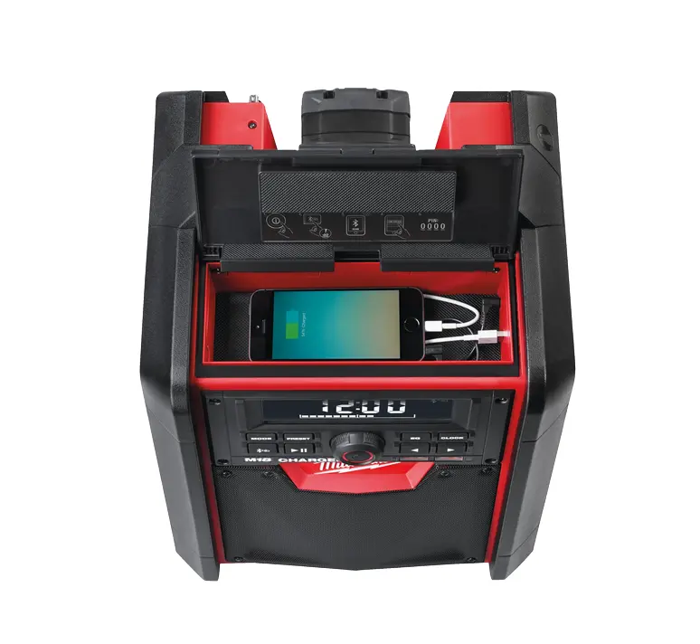 Milwaukee 4933446639 - M18 RC Radio - Bovenzijde.webp