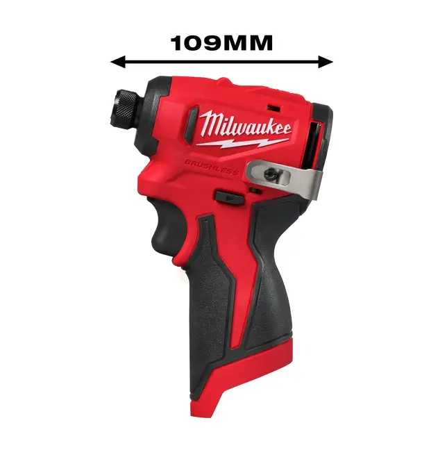 4933499689 - M12BLIDRC-0 12V Koolborstelloze Compact Slagschroevendraaier - afmeting.webp