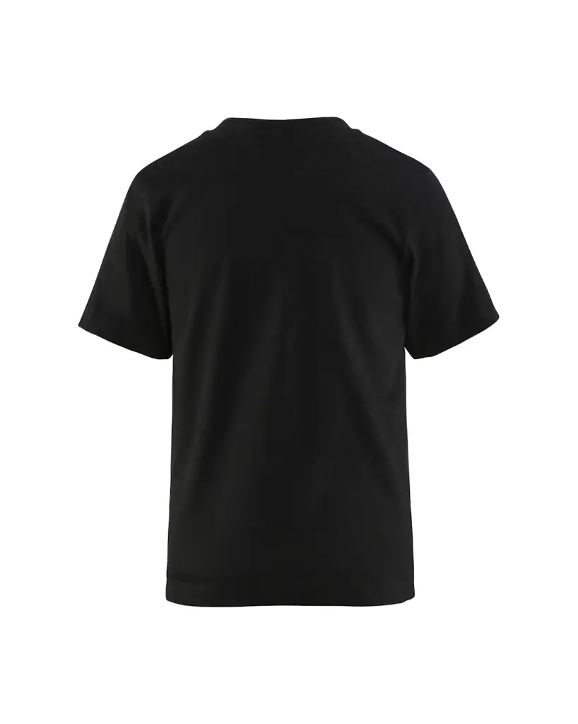 8802 1030 9900 Kids T-Shirt Zwart - Rugzijde.webp