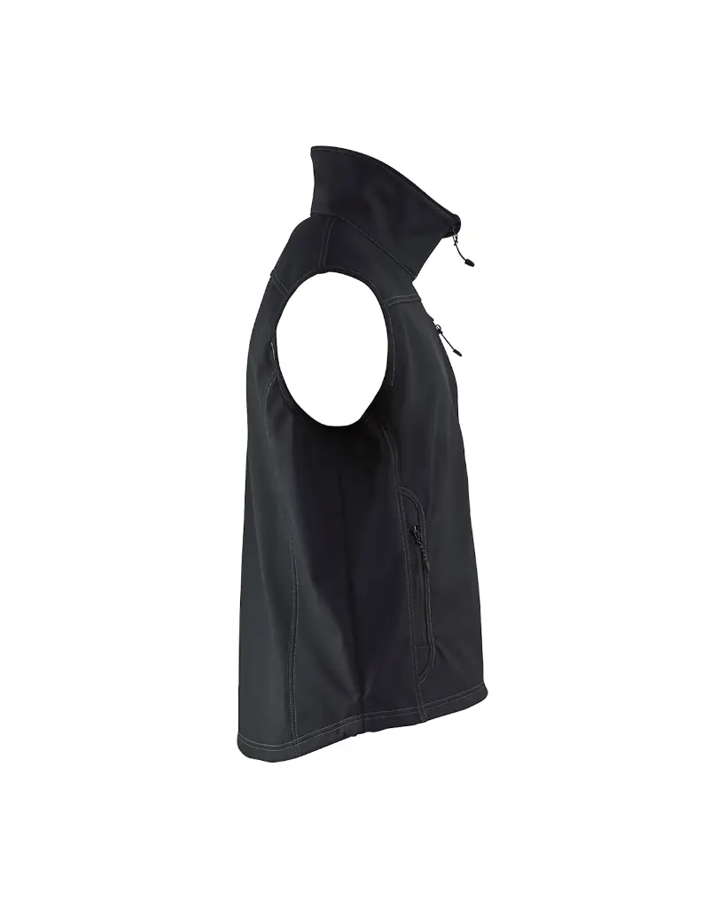 8170 2515 9900 Softshell bodywarmer Zwart - Rechterzijde.webp