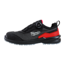 Flextred™ S1PS Veiligheidsschoenen Zwart/Grijs Laag met BOA - Zijkant - Buitenkant