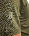 3415 1126 4209 UV T-Shirt Donker Herfstgroen - Detail Mouw.webp