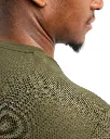 3415 1126 4209 UV T-Shirt Donker Herfstgroen - Detail Reflectie.webp
