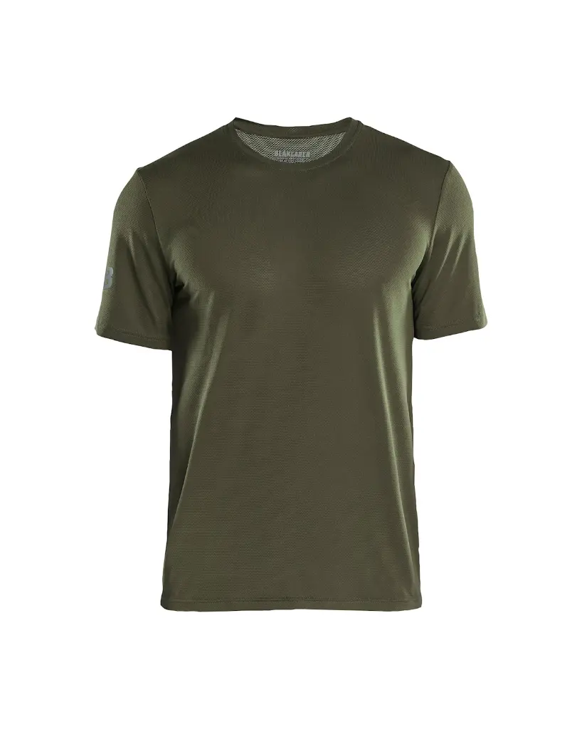 3415 1126 4209 UV T-Shirt Donker Herfstgroen - Voorzijde.webp