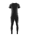 4798 1734 9835 Onderhemd Korte Mouwen Merinowol XLight - Donkergrijs - Presentatie 2.webp