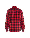 4704 1168 5699 - Overhemd Flanel Gevoerd Rood-Zwart - Rugzijde.webp