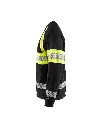 3359 1158 9933 - Sweater Hivis Zwart - Geel - Linkerzijde.webp