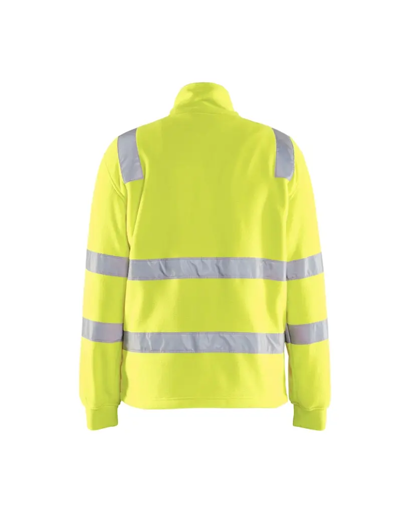 4833 2560 3300 - Fleecejas High Vis Geel - Rugzijde.webp