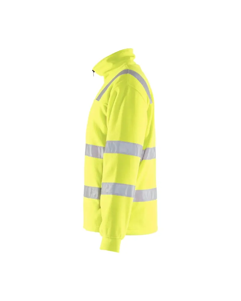 4833 2560 3300 - Fleecejas High Vis Geel - Linkerzijde.webp