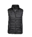 Tee Jays 9624 Crossover Bodywarmer Zwart - Voorzijde.webp